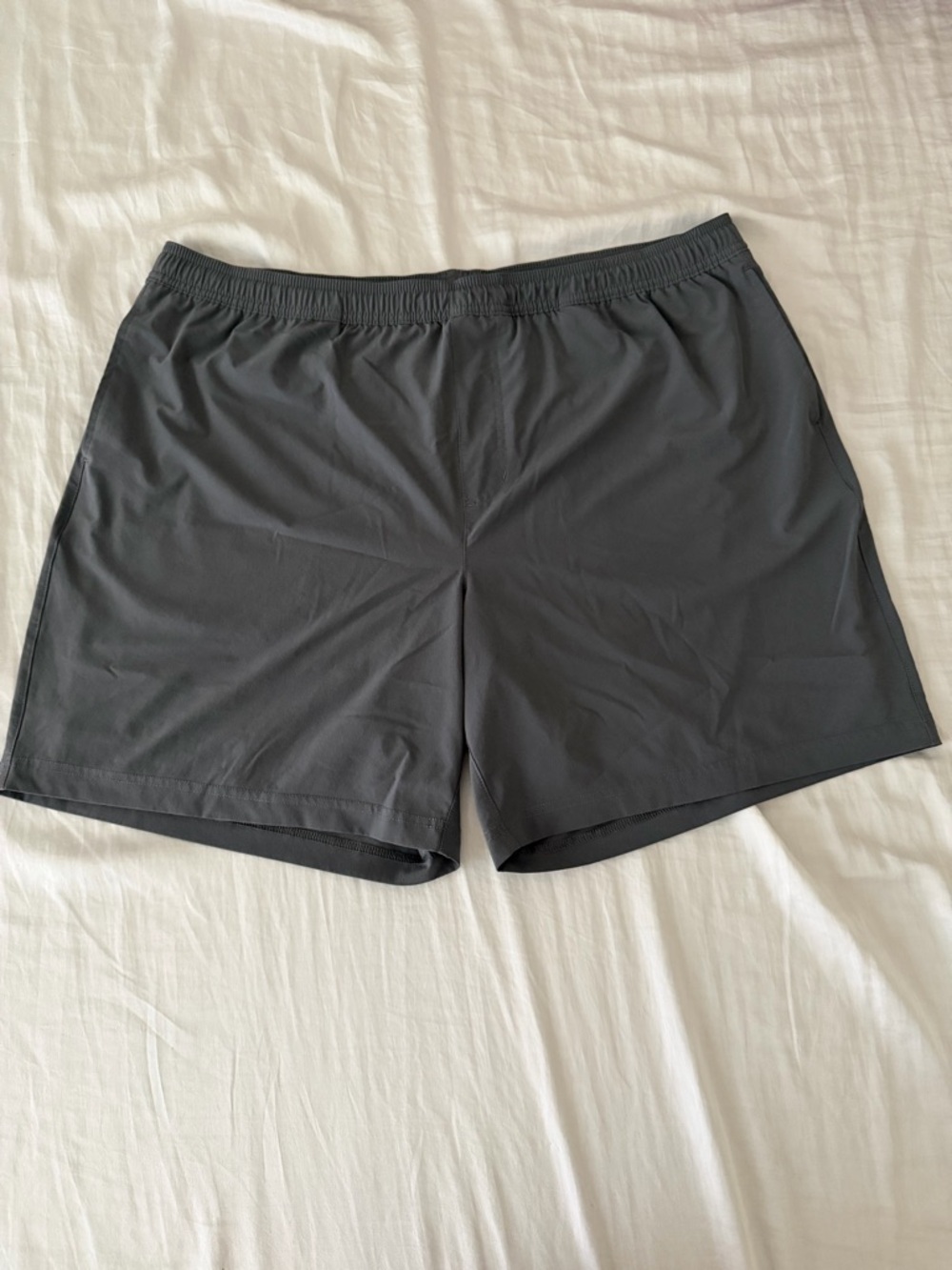chubbies Men's Lined Athletic Shorts - Charcoal Gray